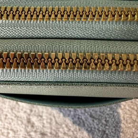 Synthetic Leather Shoulder Bag, Telephone Wallet Cross Bag(Green) - Picture 9 of 14